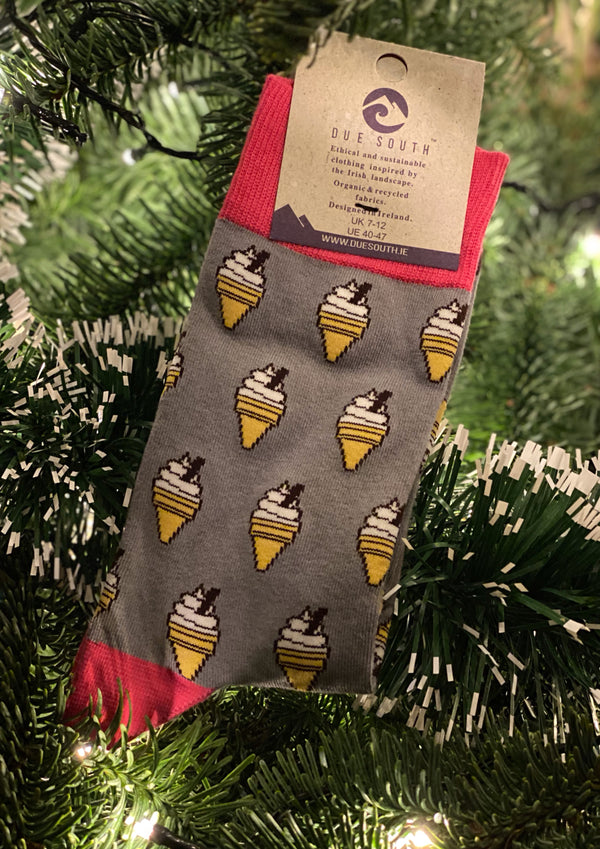 99s (Ice Cream) Socks - Organic Cotton Socks