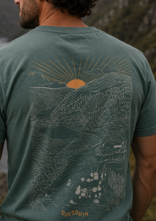 Glendalough - 100%Organic cotton t-shirt