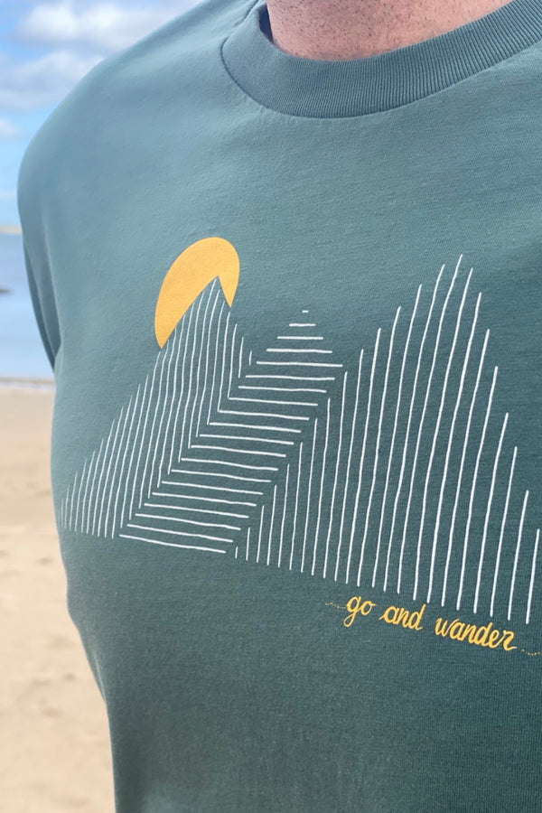 Go and Wander-100% Organic Cotton T-shirt