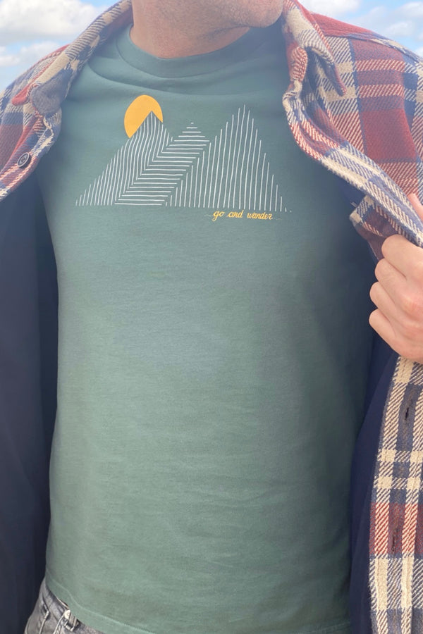 Go and Wander-100% Organic Cotton T-shirt