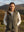 Due South Gilet (Khaki) - 100% premium recycled fleece