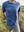 Poolbeg Chimneys / Pigeon House (Dark Heather Blue)-100% Organic cotton t-shirt