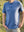 Poolbeg Chimneys / Pigeon House (Dark Heather Blue)-100% Organic cotton t-shirt